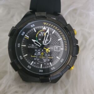 Invicta Black and Yellow Chronograph Men's Watch